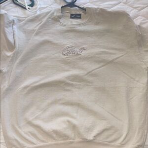 Ghost Beige Premium Basics Sweatshirt Size Large